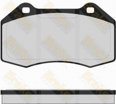 BRAKE ENGINEERING pa1705 -  Комплект тормозных колодок, дисковый тормоз